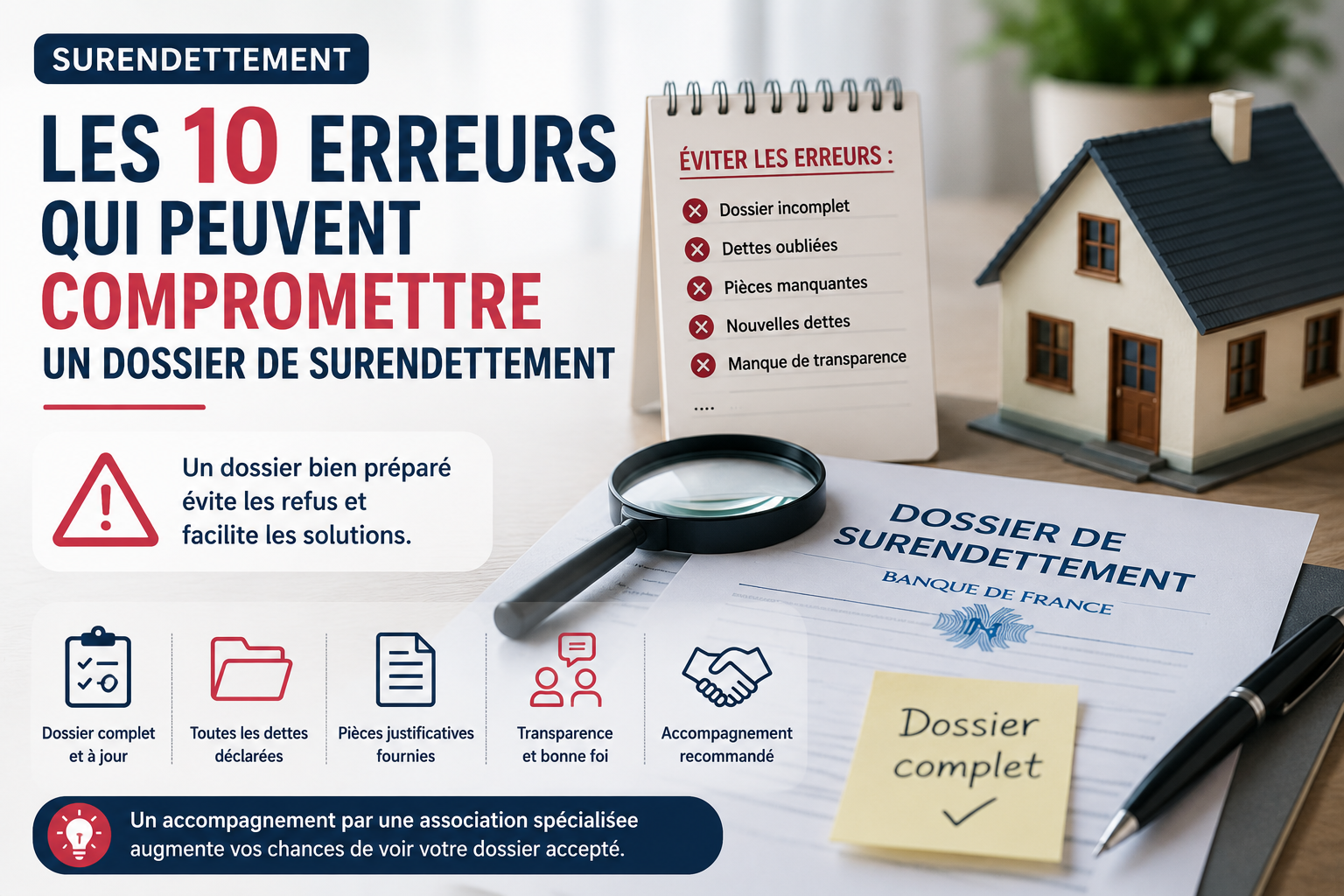 image illustrant l'article les erreurs à éviter
